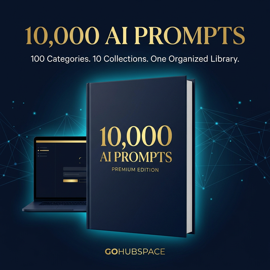 10,000 AI Prompts Library | ChatGPT Prompts for Business, Marketing & Productivity