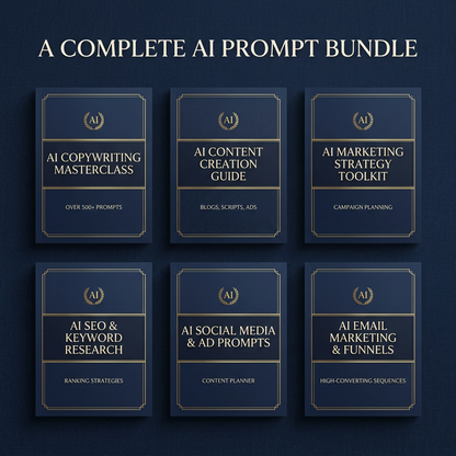 385+ AI Prompts for Small Business | Marketing, Content, Email & Productivity